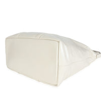 White Calfskin Camden Tote