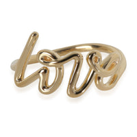 Yellow Gold  Paloma Picasso Grafitti Love Ring