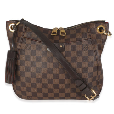 Damier Ebene Canvas South Bank Besace