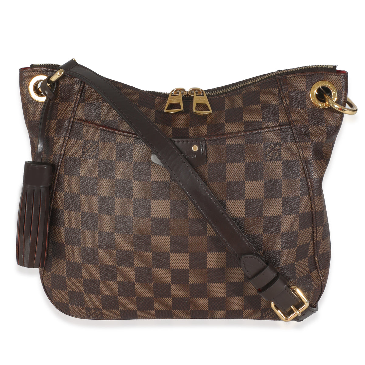 Damier Ebene Canvas South Bank Besace