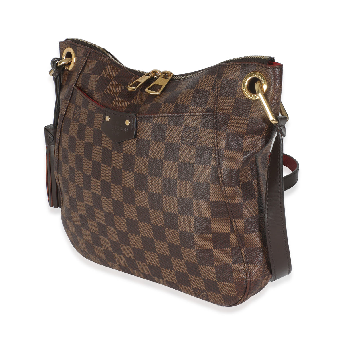 Damier Ebene Canvas South Bank Besace