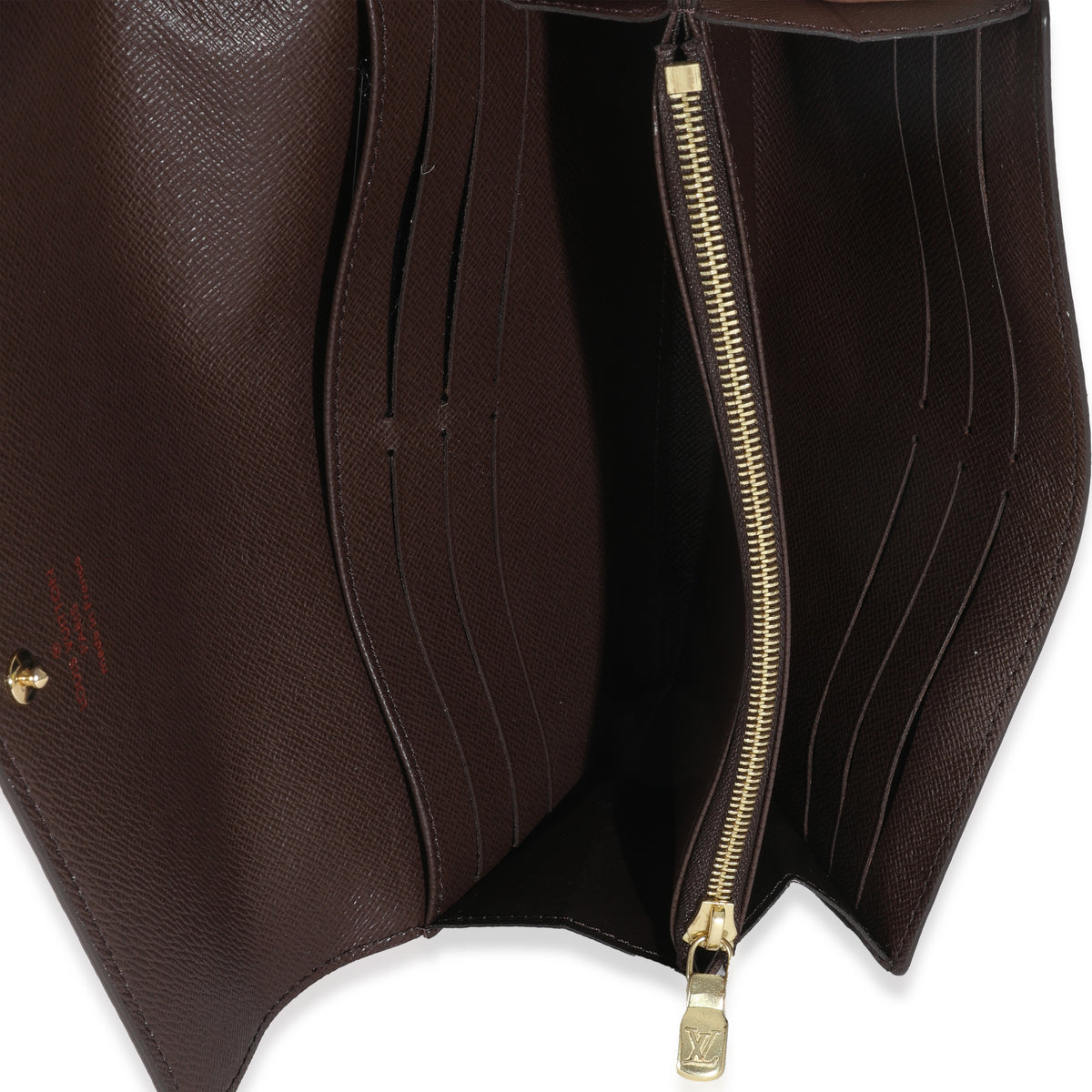 Damier Ebene Canvas Sarah Wallet