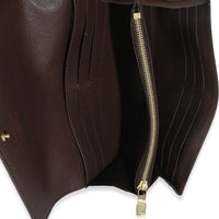 Damier Ebene Canvas Sarah Wallet