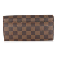 Damier Ebene Canvas Sarah Wallet