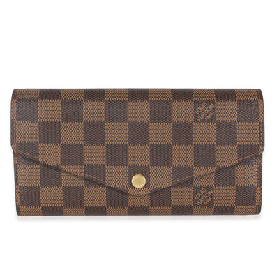 Damier Ebene Canvas Sarah Wallet
