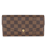 Damier Ebene Canvas Sarah Wallet