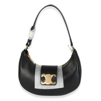 Black Smooth Calfskin Medium Ava Triomphe