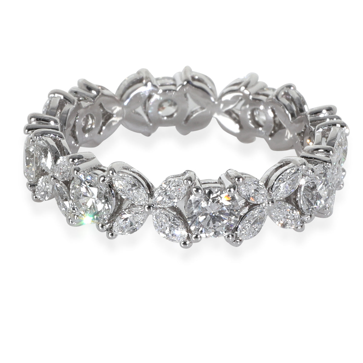 Platinum Diamond Victoria Ring