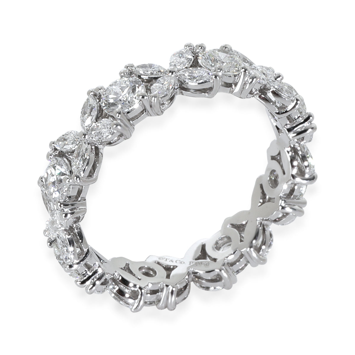 Platinum Diamond Victoria Ring