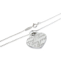 Sterling Silver  Notes Pendant