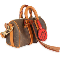 Monogram Dust Canvas Keepall Bandouliere 25