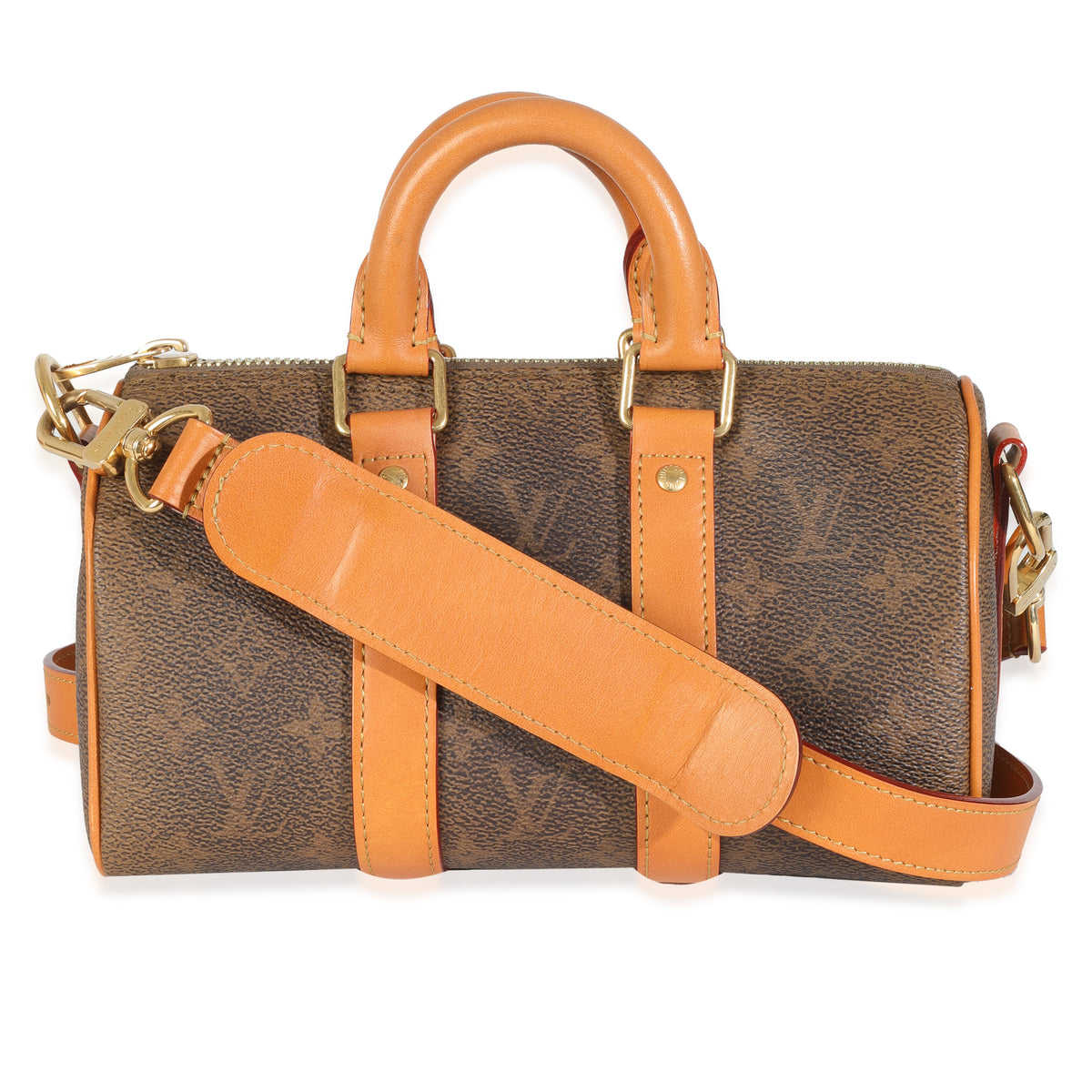 Monogram Dust Canvas Keepall Bandouliere 25