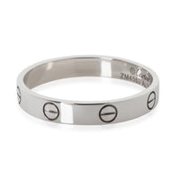 White Gold  Small Model Love Ring