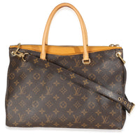 Saffron Monogram Canvas Pallas MM