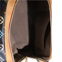 Black Monogram Multicolor Canvas Claudia