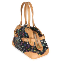 Black Monogram Multicolor Canvas Claudia