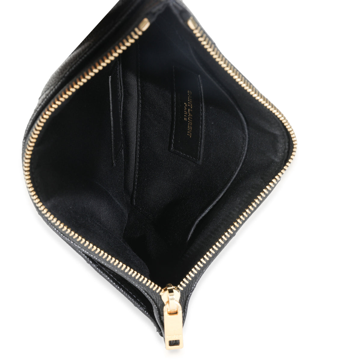 Black Grain De Poudre Bill Pouch