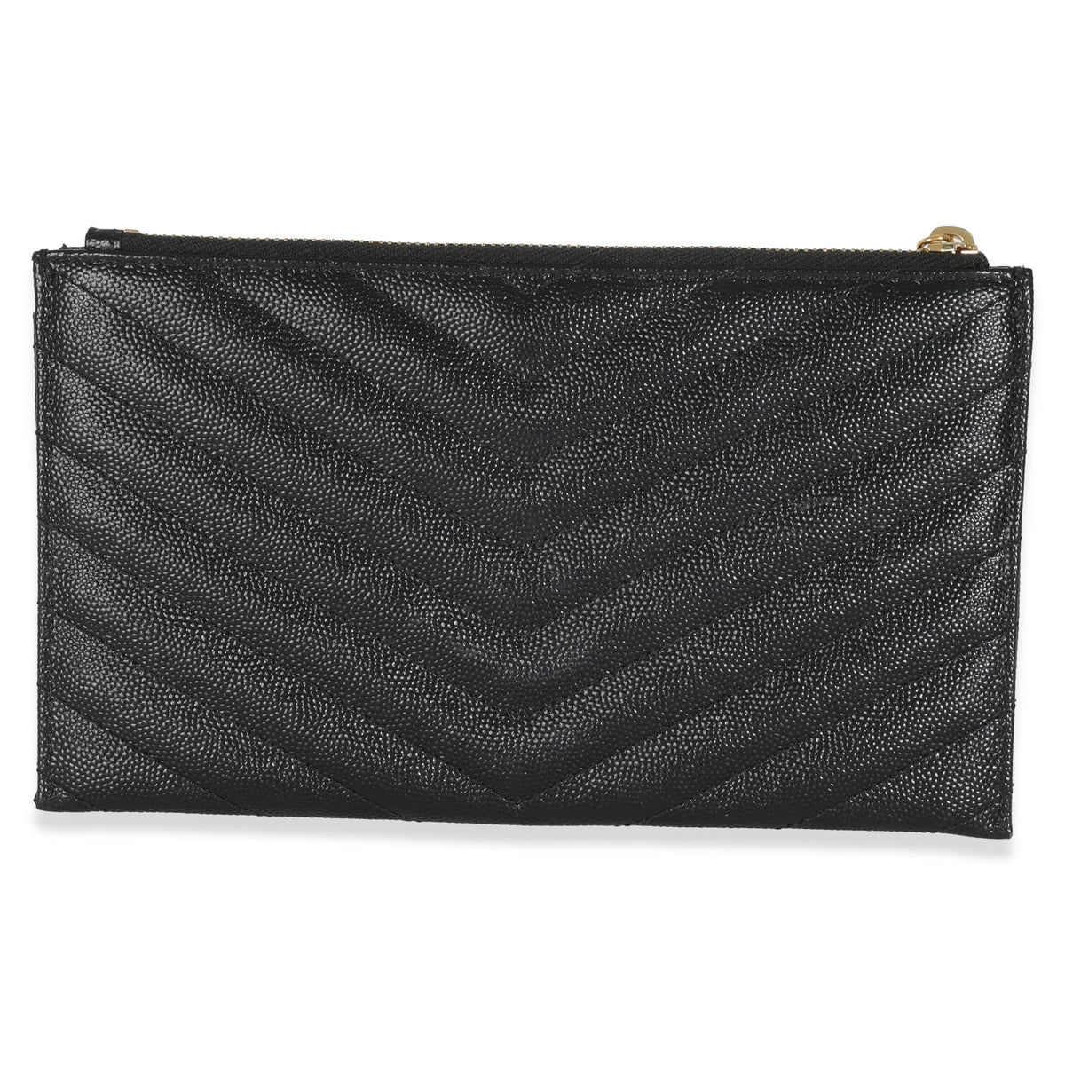 Black Grain De Poudre Bill Pouch