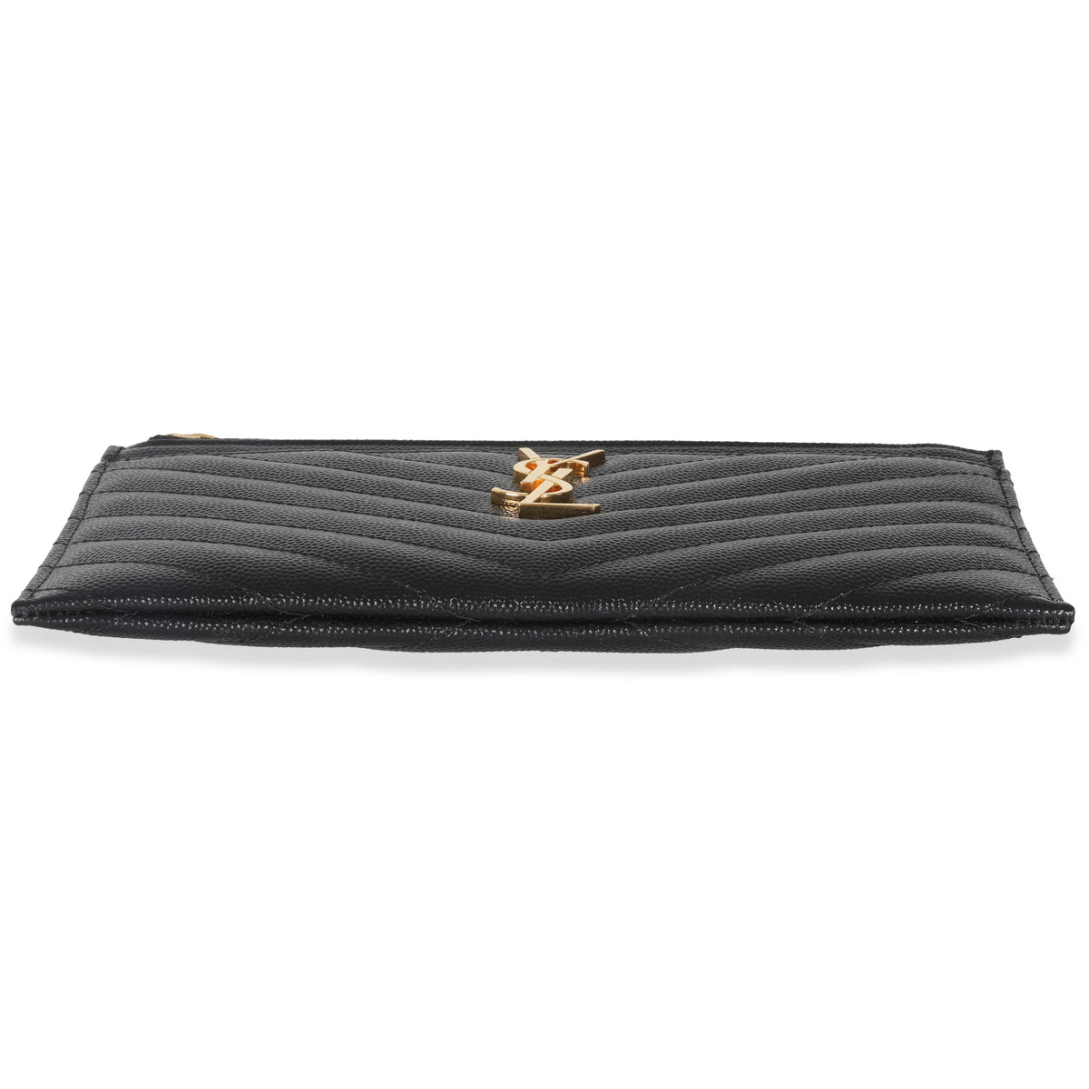 Black Grain De Poudre Bill Pouch