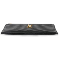 Black Grain De Poudre Bill Pouch