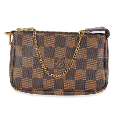 Damier Ebene Canvas Mini Pochette Accessoires