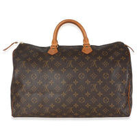 Monogram Canvas Speedy 40