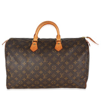 Monogram Canvas Speedy 40