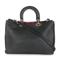 Black Bullcalf Medium Diorissimo Tote