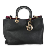 Black Bullcalf Medium Diorissimo Tote