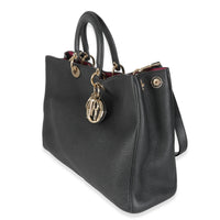 Black Bullcalf Medium Diorissimo Tote