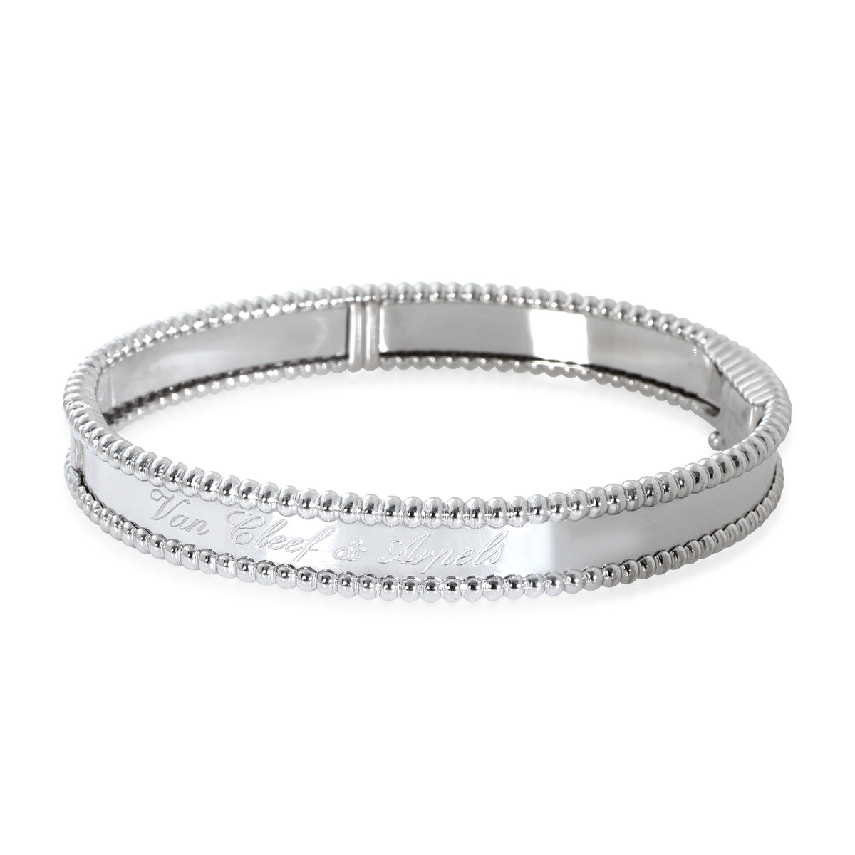 White Gold  Perlee Signature Bracelet