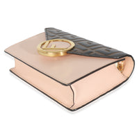 Light Rose Vitello Cruise FF 1974 Embossed Envelope Belt Bag