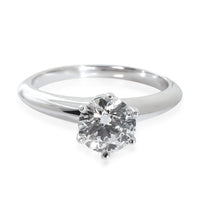 Tiffany & Co. 0.92 ct Round Brilliant Diamond Engagement Ring fv