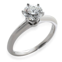 0.92 ct Round Brilliant Diamond Engagement Ring