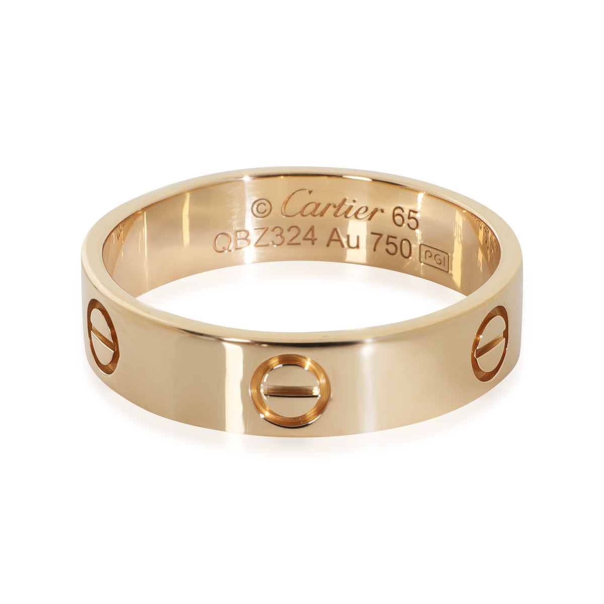 Yellow Gold  Love Ring