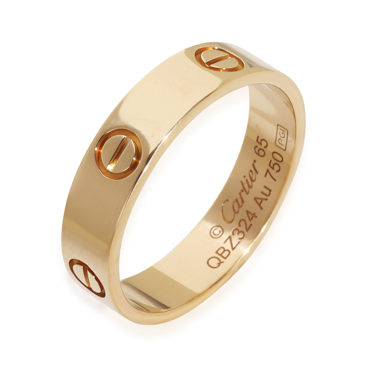 Yellow Gold  Love Ring