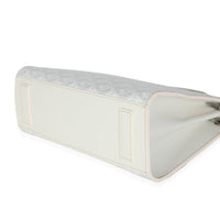 White Goyardine Canvas Rouette Structure PM