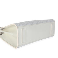 White Goyardine Canvas Rouette Structure PM