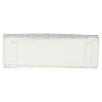 White Goyardine Canvas Rouette Structure PM