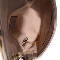 Porcelain Rose Calfskin Matelasse Mini GG Marmont Top Handle Bag