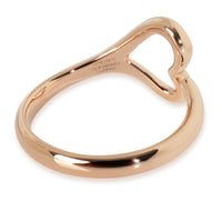 Rose Gold  Elsa Peretti Open Heart Ring