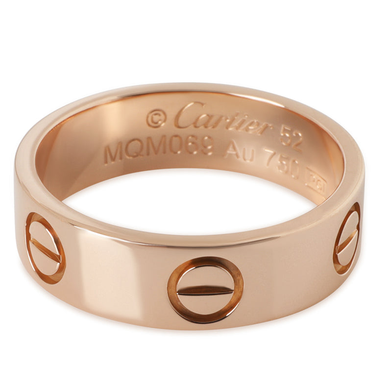 Rose Gold  Love Ring