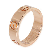 Rose Gold  Love Ring