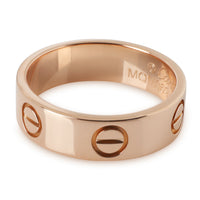 Rose Gold  Love Ring