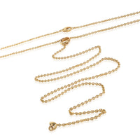 3-Tone Gold  Baby Trinity Lariat Necklace