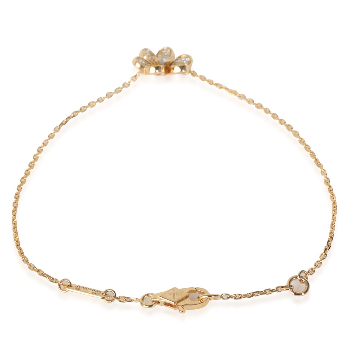 Yellow Gold Diamond Mini Model Frivole Bracelet