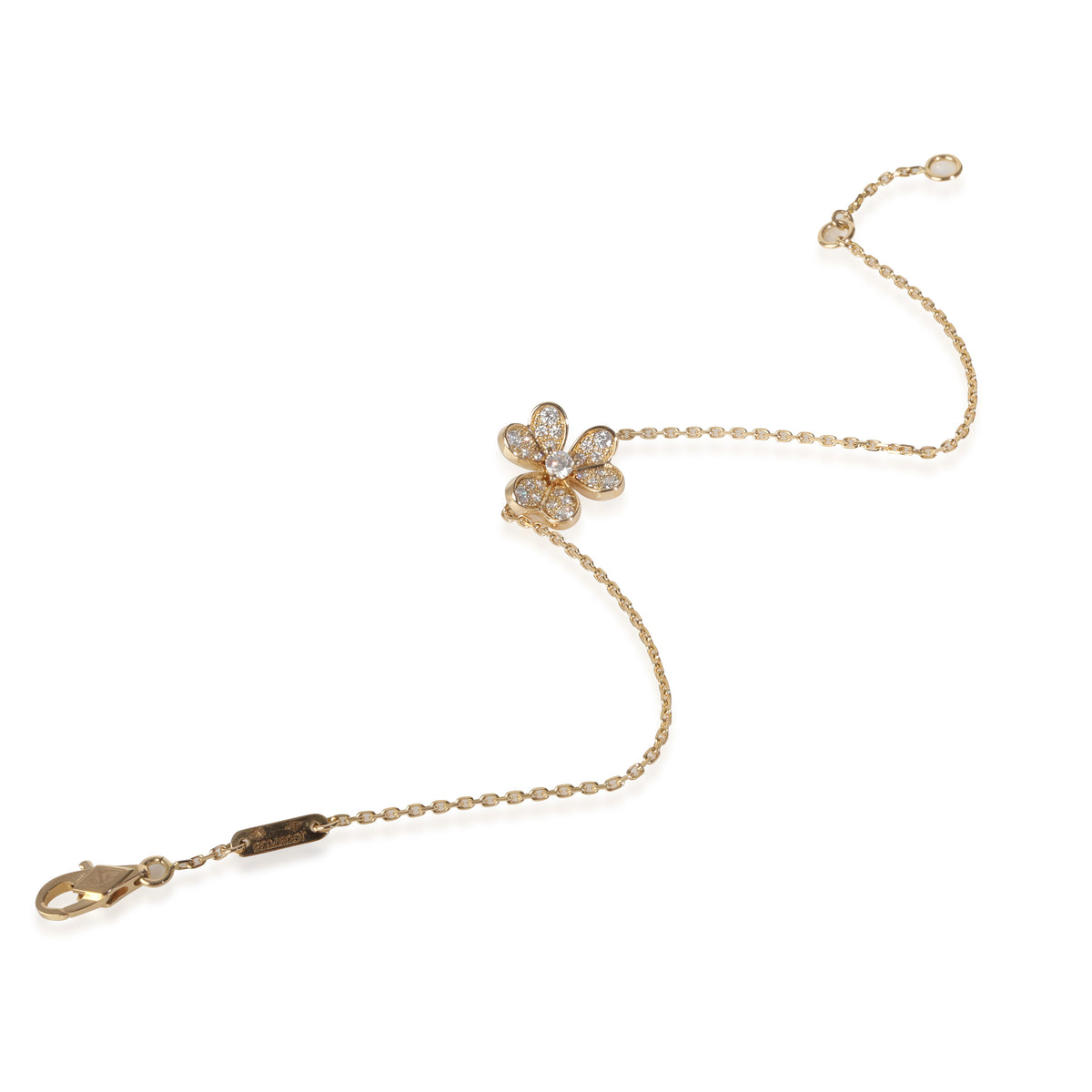 Yellow Gold Diamond Mini Model Frivole Bracelet