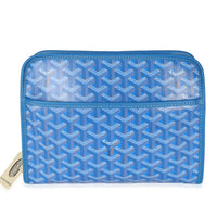 Blue Goyardine Canvas Jouvence Toiletry MM