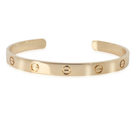 Yellow Gold  Love Cuff Bracelet