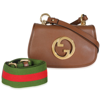 Brown Calfskin Mini Blondie Bag